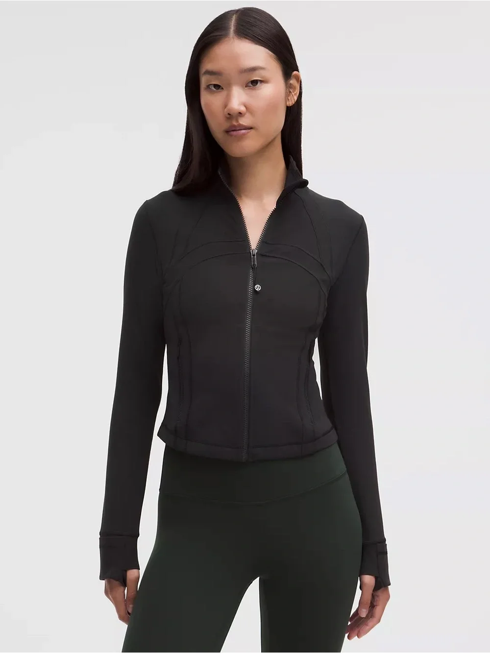 lululemon athletica Black Define Cropped Jacket